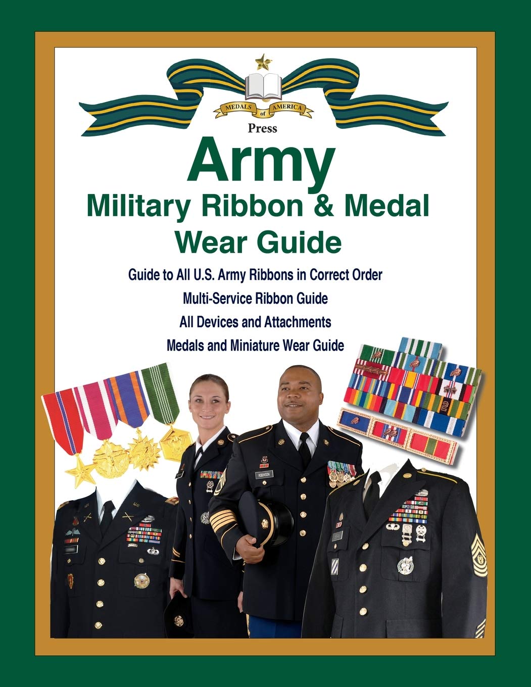 United States Army Military Ribbon & Medal Wear Guide -  Medalsofmericapress.com